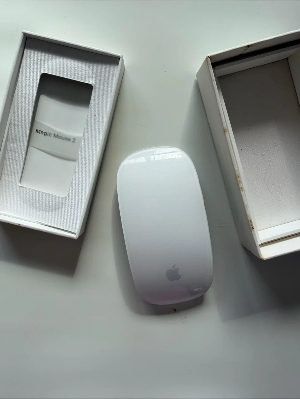 Apple Magic Mouse 2 A1657 Wireless Bluetooth Mouse White with Box